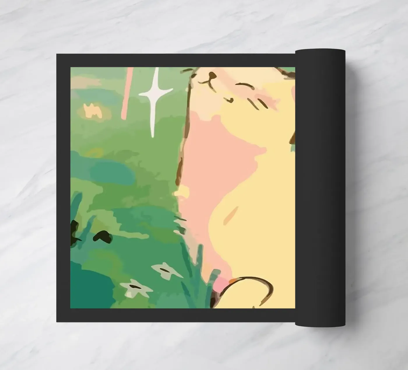 gatto zerbino da Kevin Walters