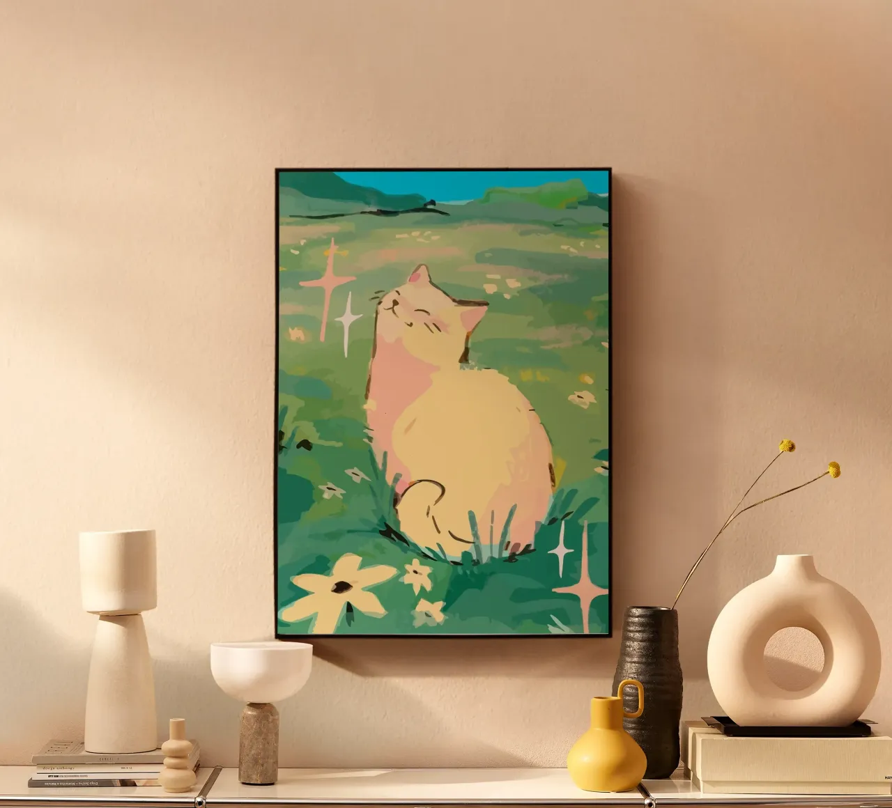 gatto plexiglass da Kevin Walters