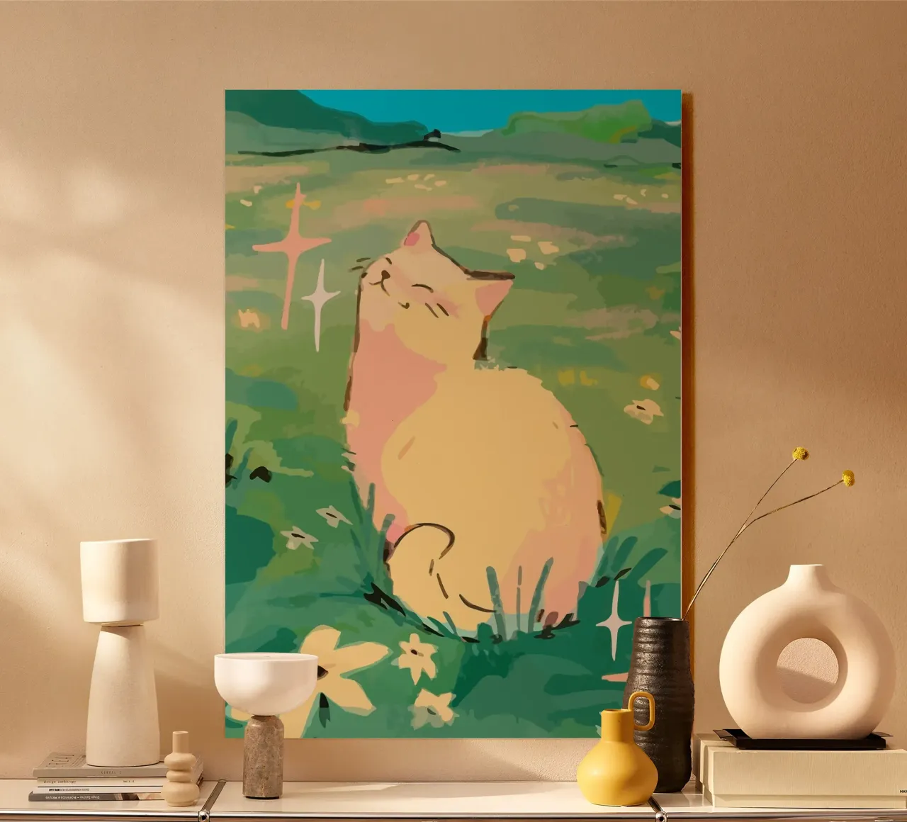 gatto plexiglass da Kevin Walters