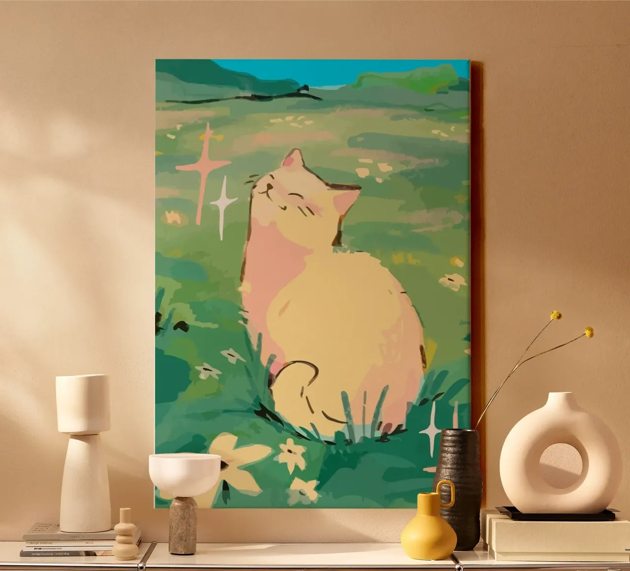 gatto tela da Kevin Walters