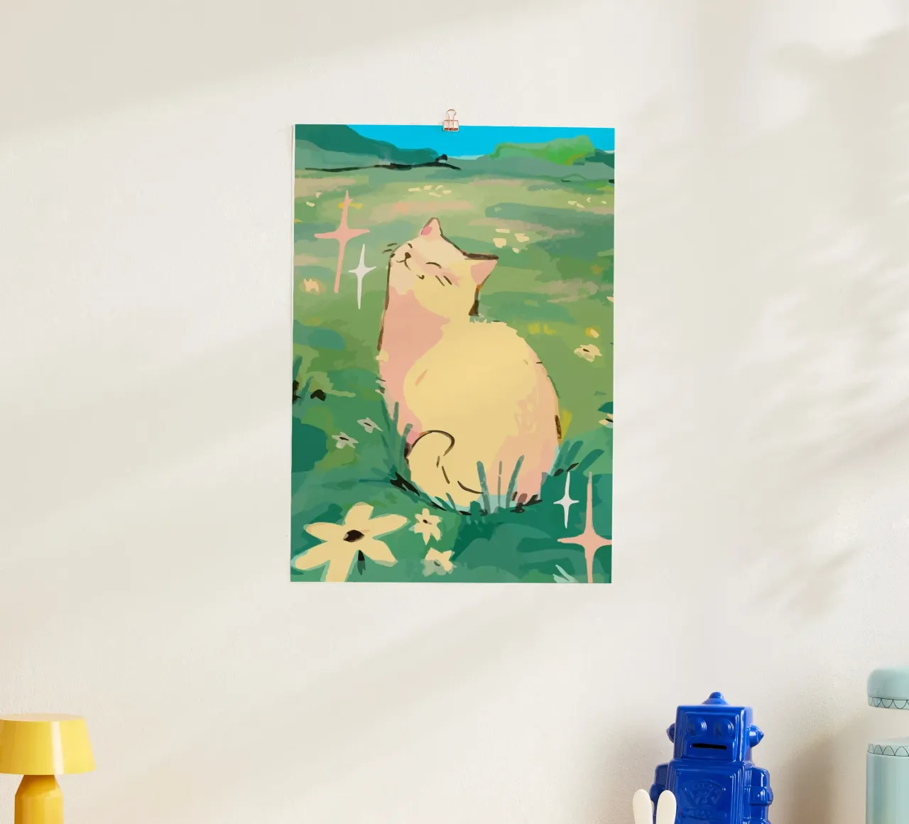 gatto poster da Kevin Walters