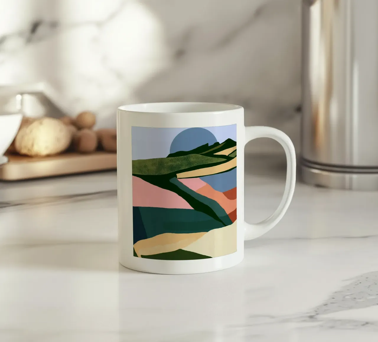 I colori della collina tazza in ceramica da Little Dean