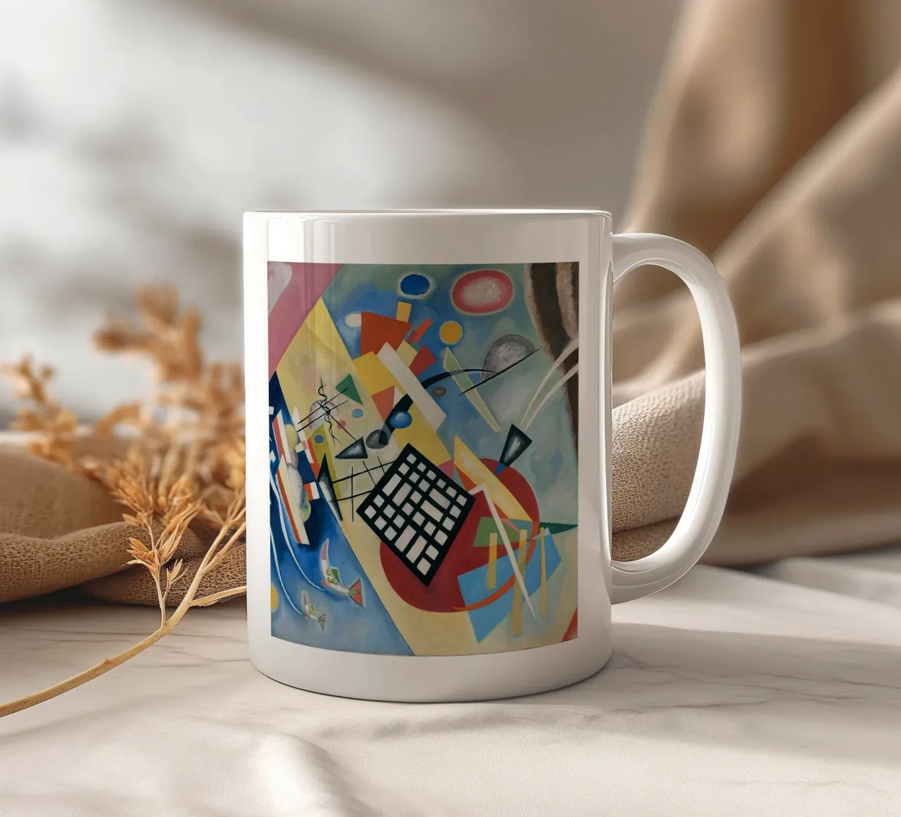 Wassily Kandinsky tazza in ceramica da Maegan