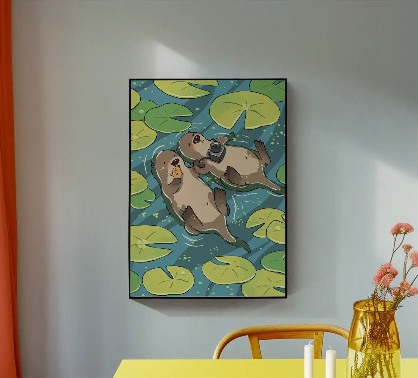 otters plexiglass da Kevin Walters