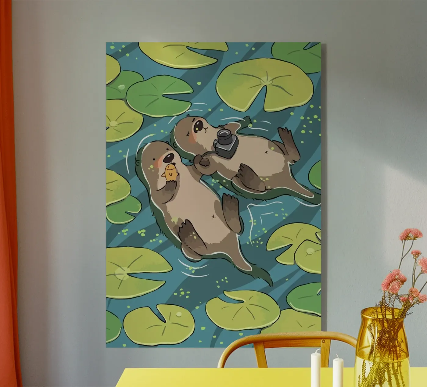 otters plexiglass da Kevin Walters