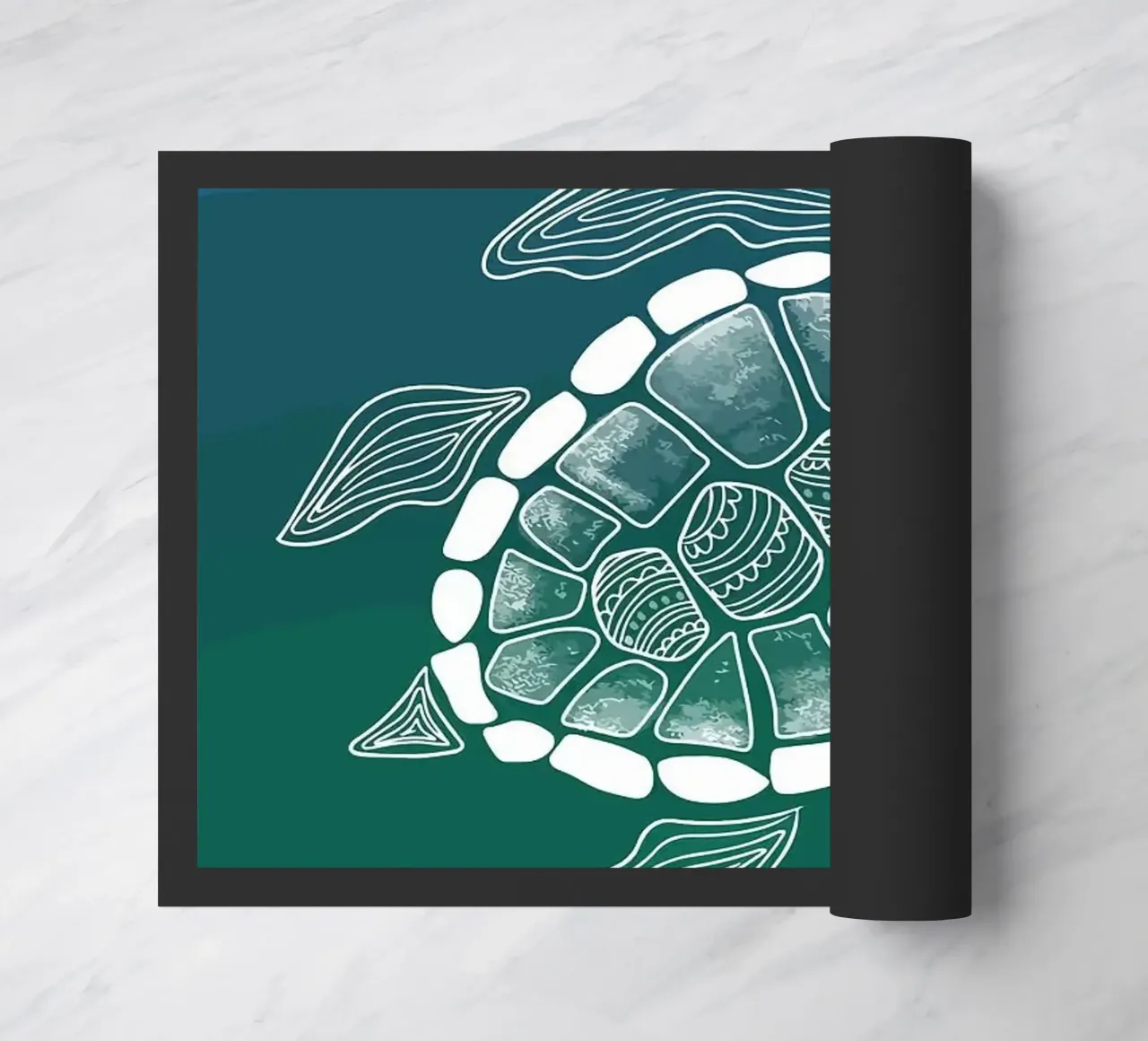 sea turtle doormat by Kevin Walters