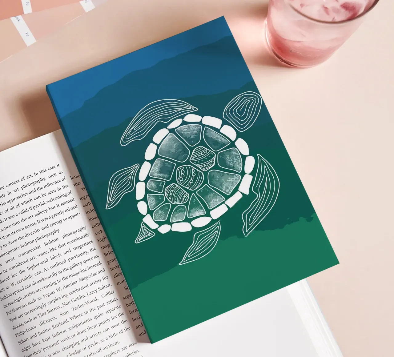 sea turtle notebook by Kevin Walters
