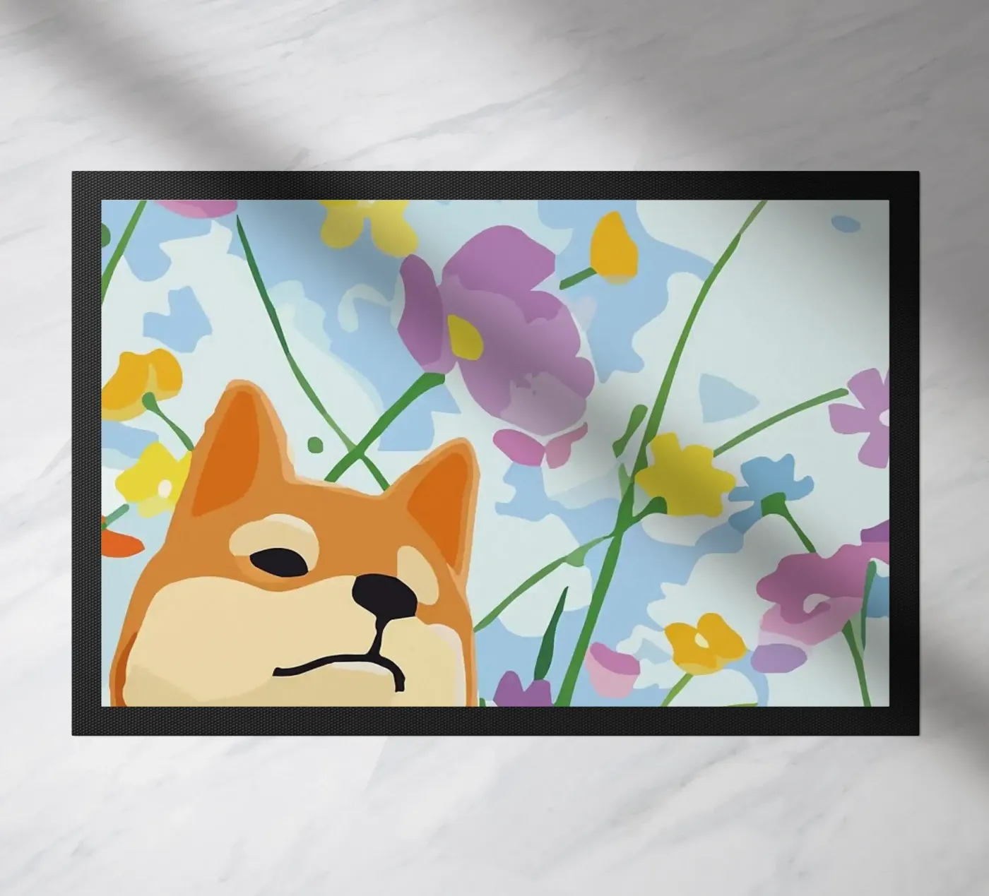 dog deurmat van Kevin Walters