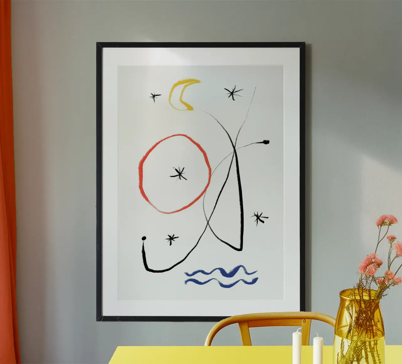Moon And Sea carta hahnemühle da treechild