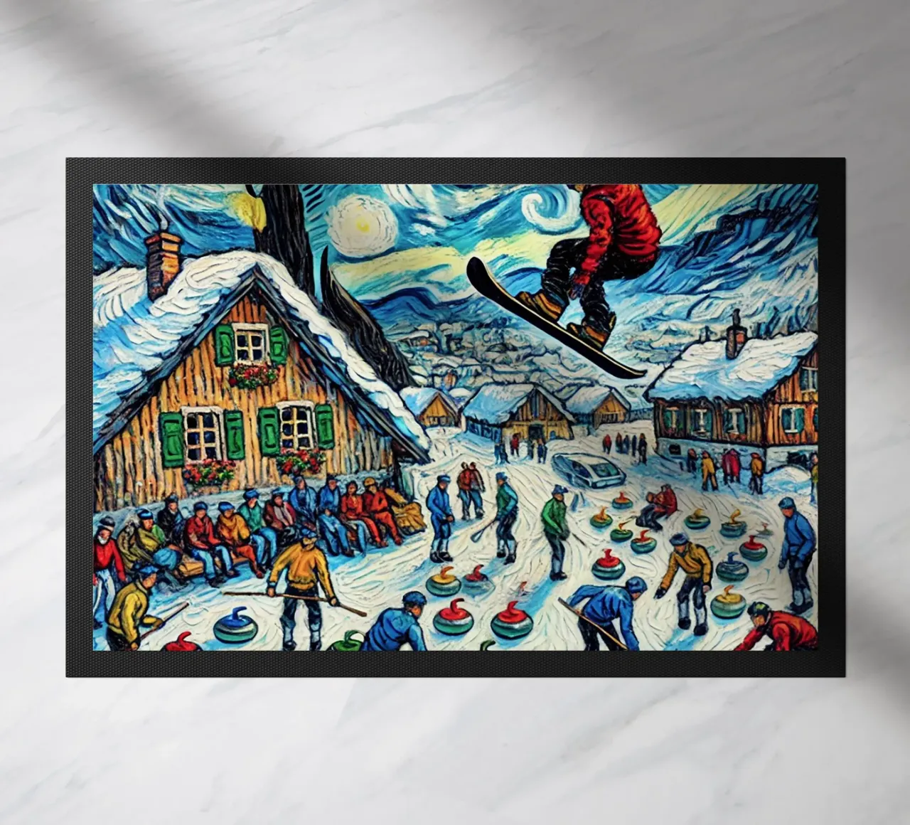 Alpine Curl the Ice zerbino da Vintage Van Gogh