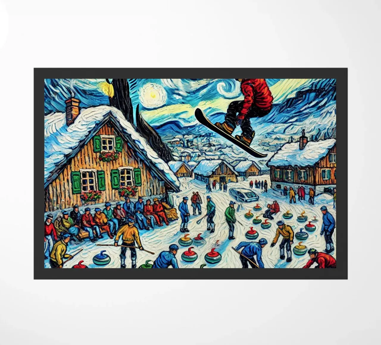 Alpine Curl the Ice zerbino da Vintage Van Gogh