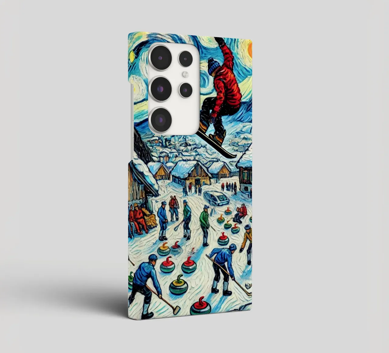 Alpine Curl the Ice cover samsung da Vintage Van Gogh