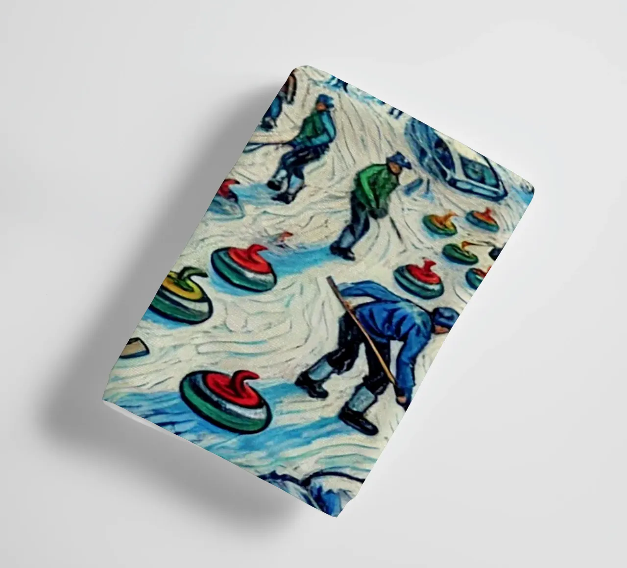 Alpine Curl the Ice asciugamano da bagno da Vintage Van Gogh