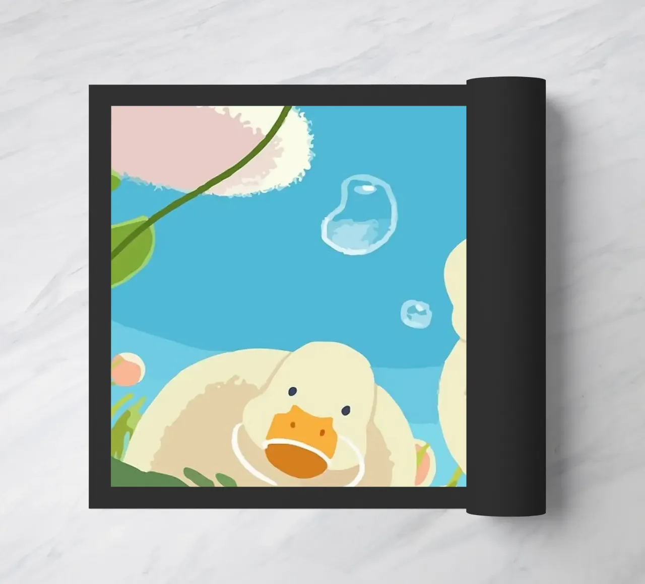 ducks doormat by Kevin Walters