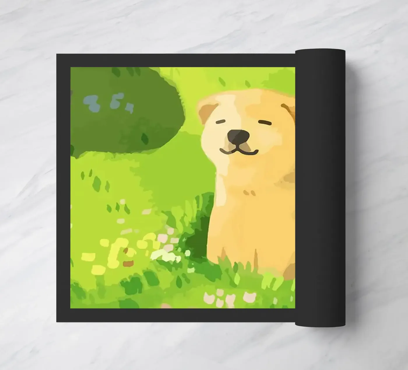 dog Fußmatte von Kevin Walters