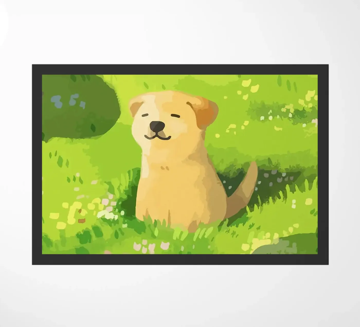 dog Fußmatte von Kevin Walters