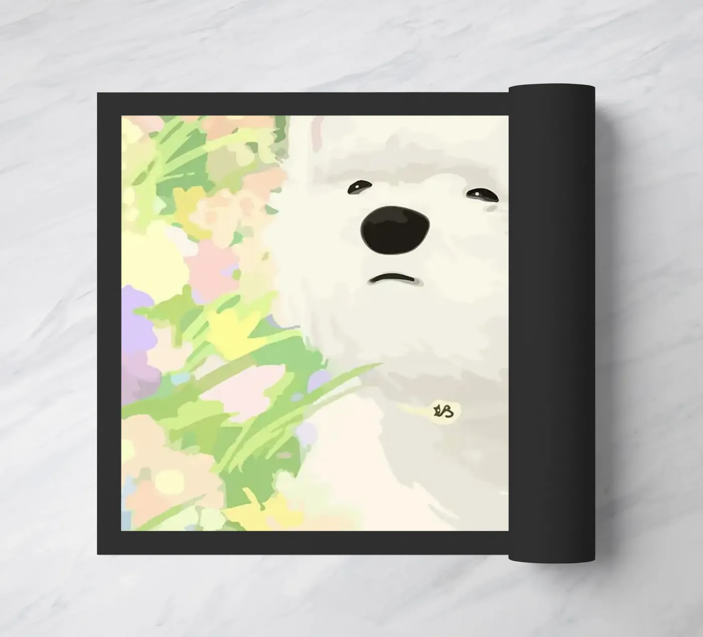 dog deurmat van Kevin Walters