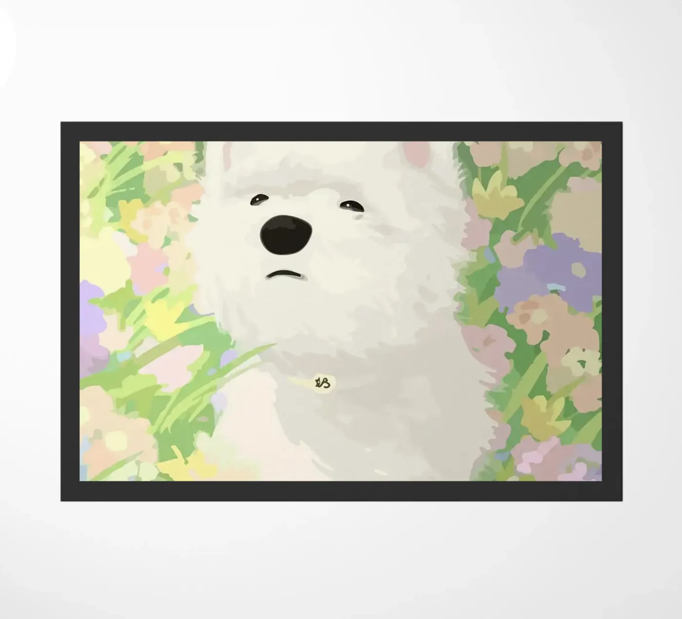 dog deurmat van Kevin Walters