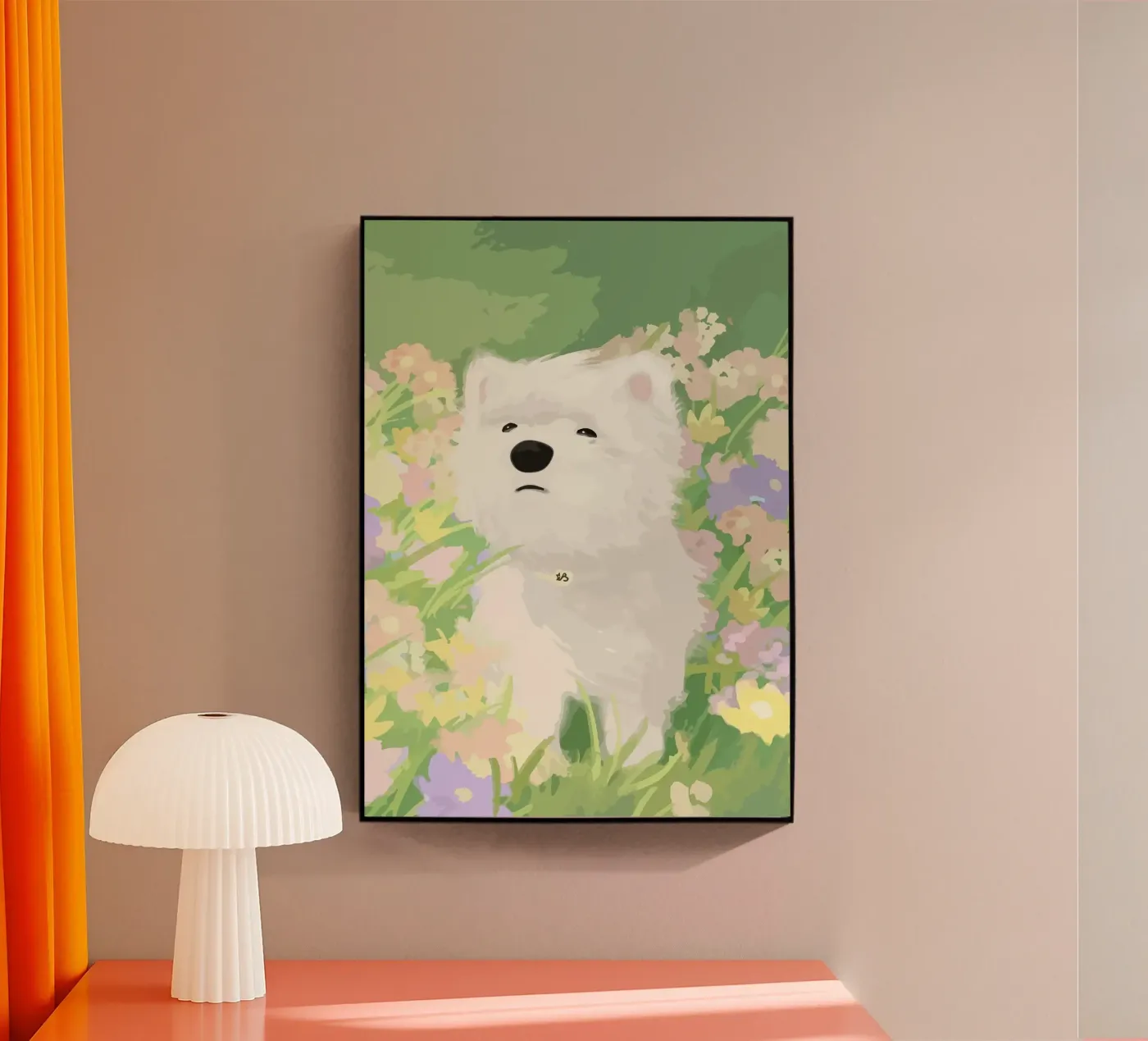 dog plexiglas de Kevin Walters