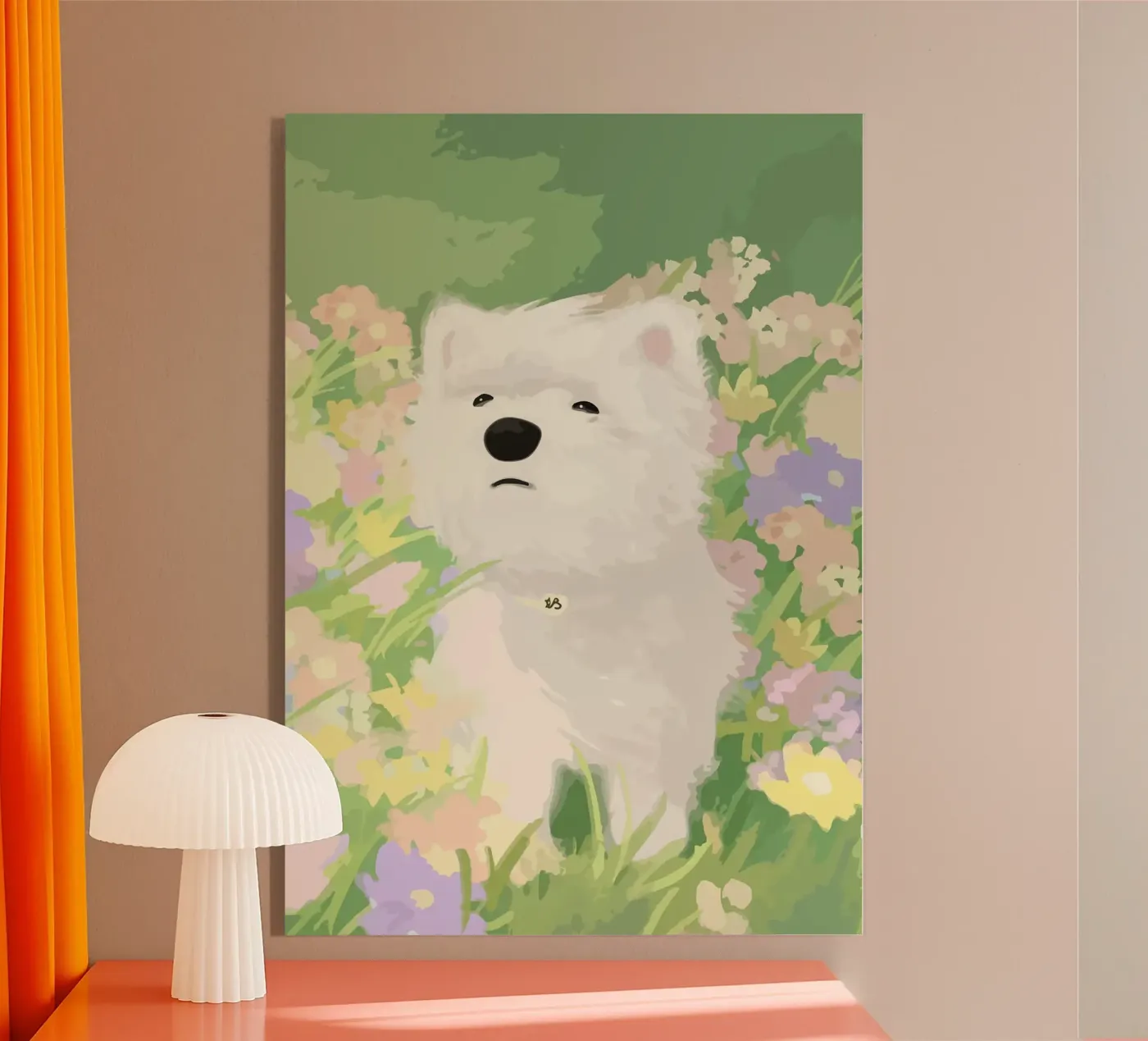 dog plexiglas de Kevin Walters