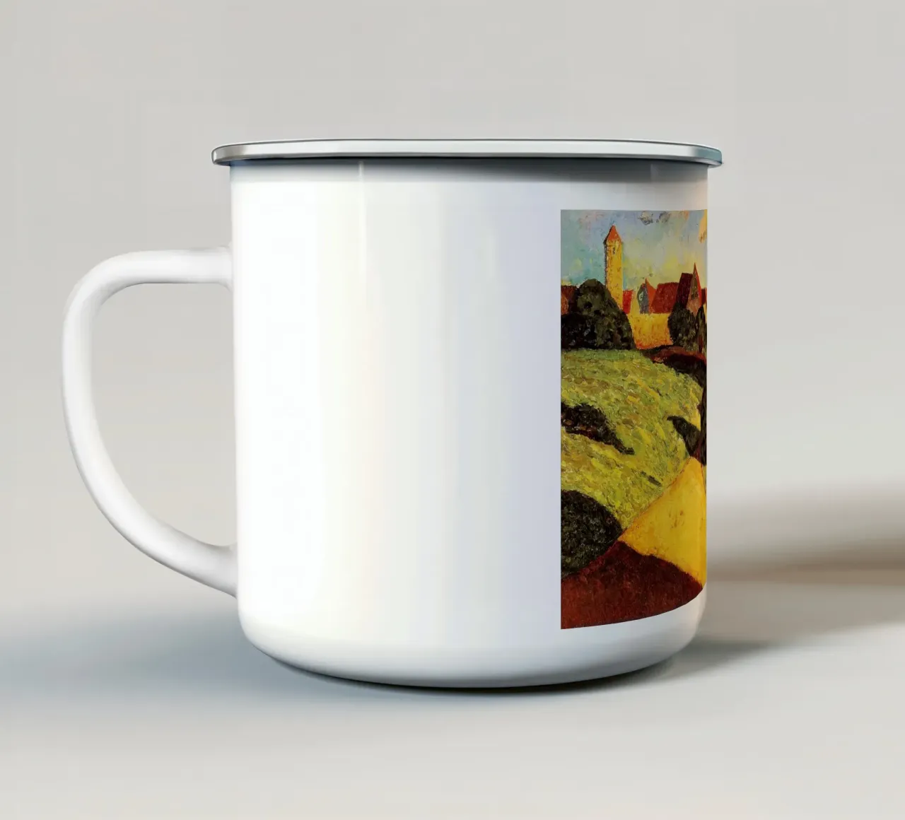 Wassily Kandinsky tazza in smalto da Maegan