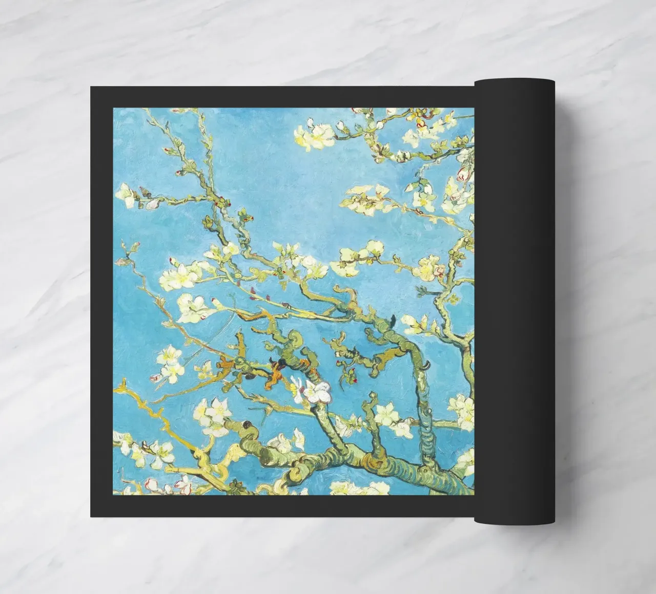 Mandorlo in fiore di Vincent van Gogh zerbino da Art History