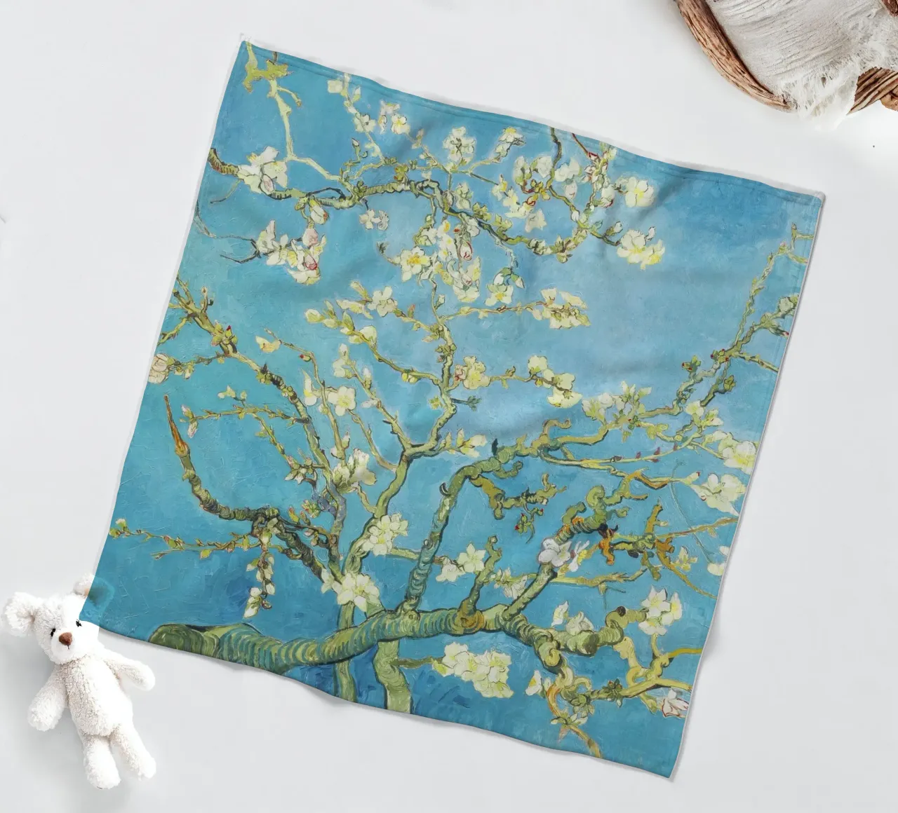 Mandorlo in fiore di Vincent van Gogh coperta in pile da Art History