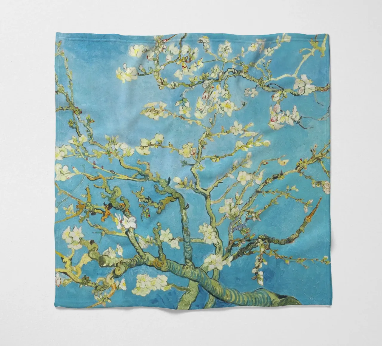 Mandorlo in fiore di Vincent van Gogh coperta in pile da Art History