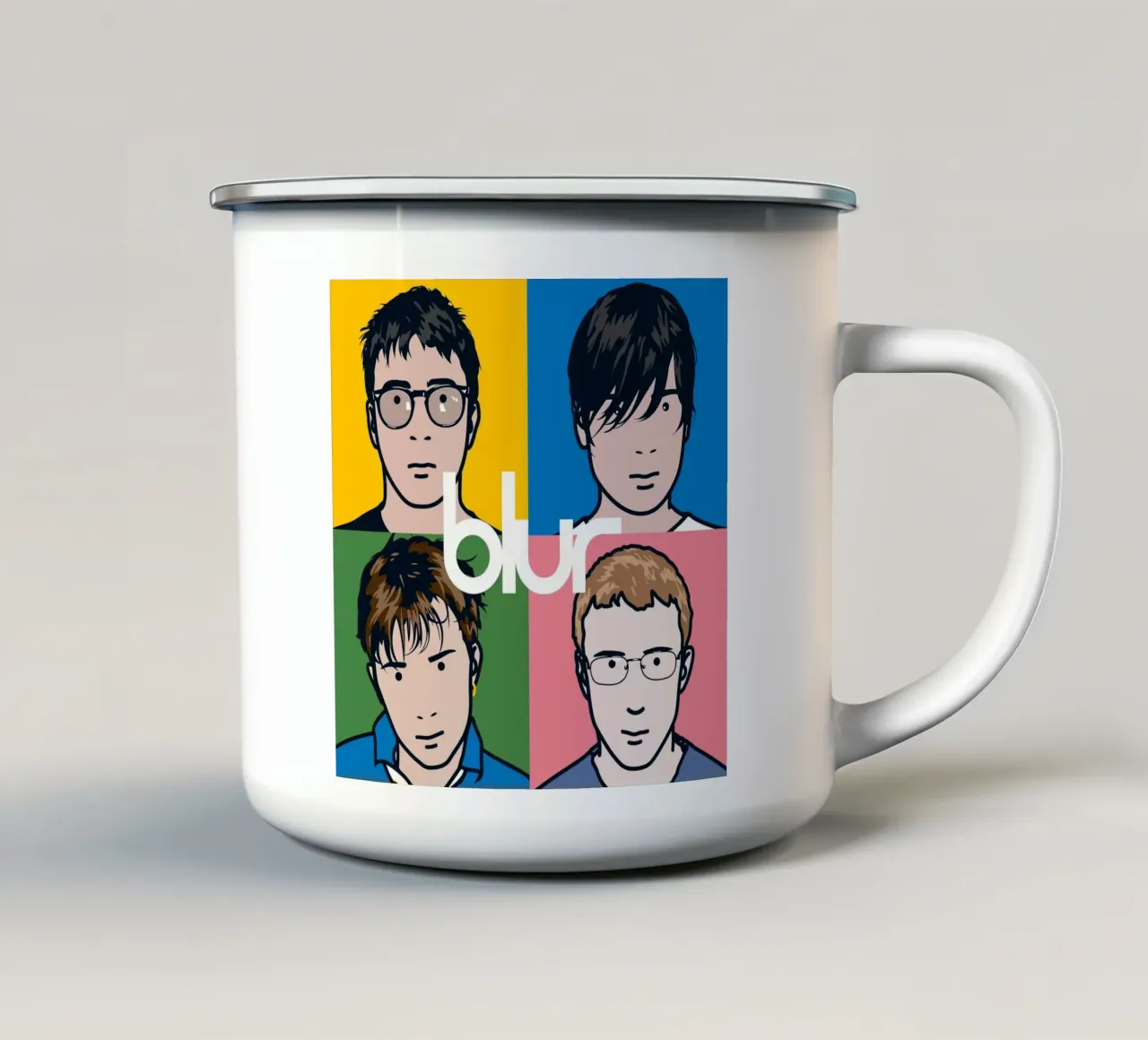 Desenfoque taza de esmalte de FKochStudio