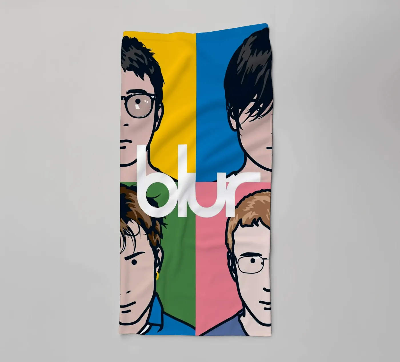 Blur towel by FKochStudio