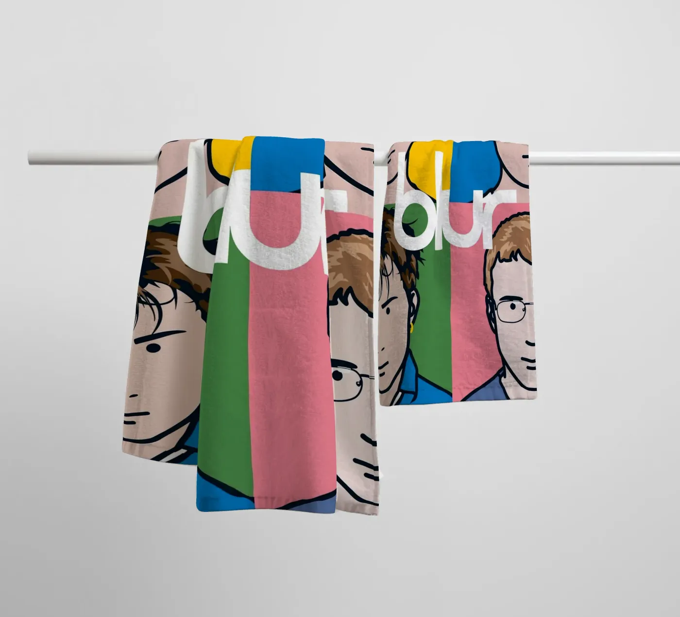 Blur towel by FKochStudio