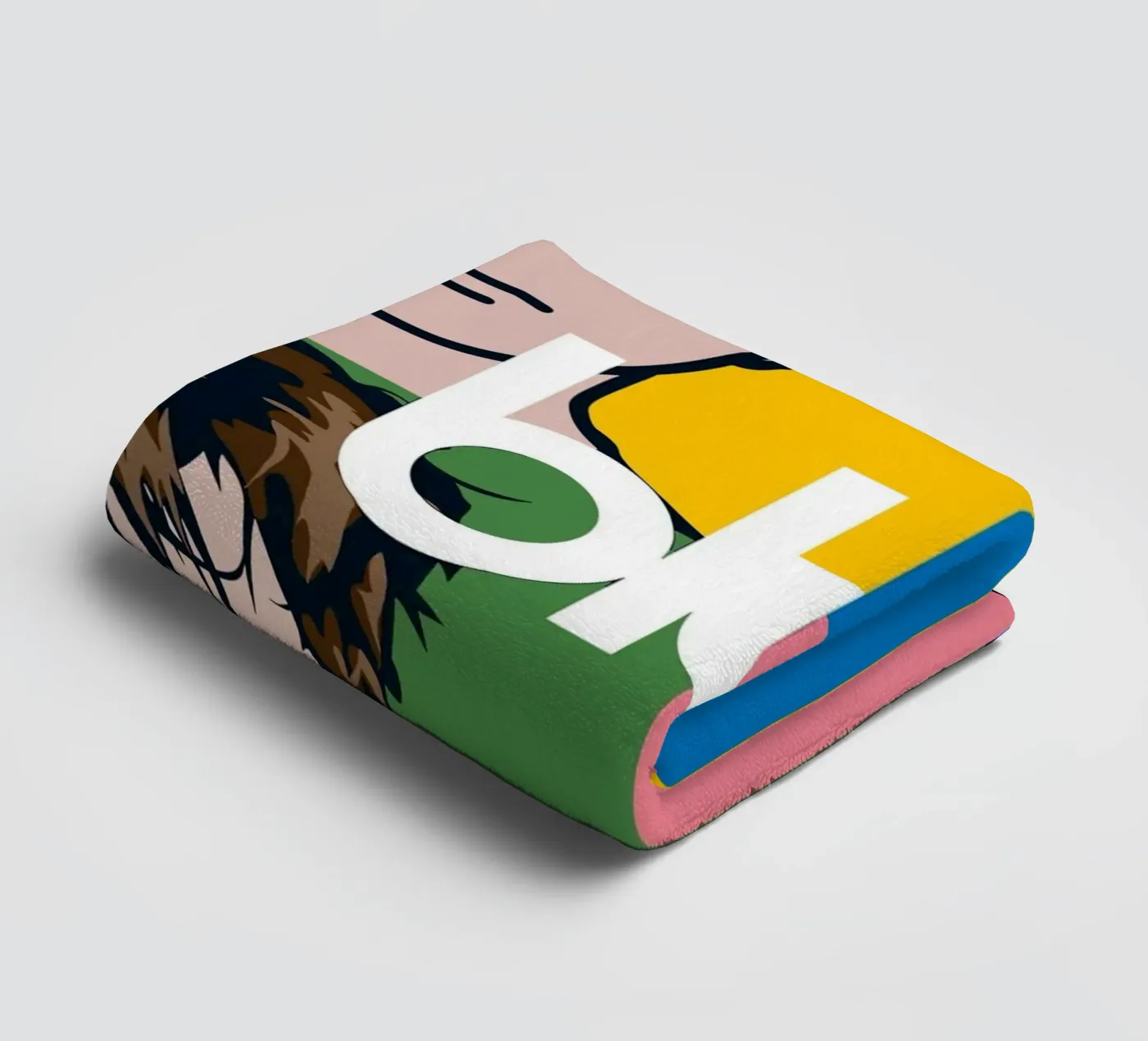 Blur towel by FKochStudio