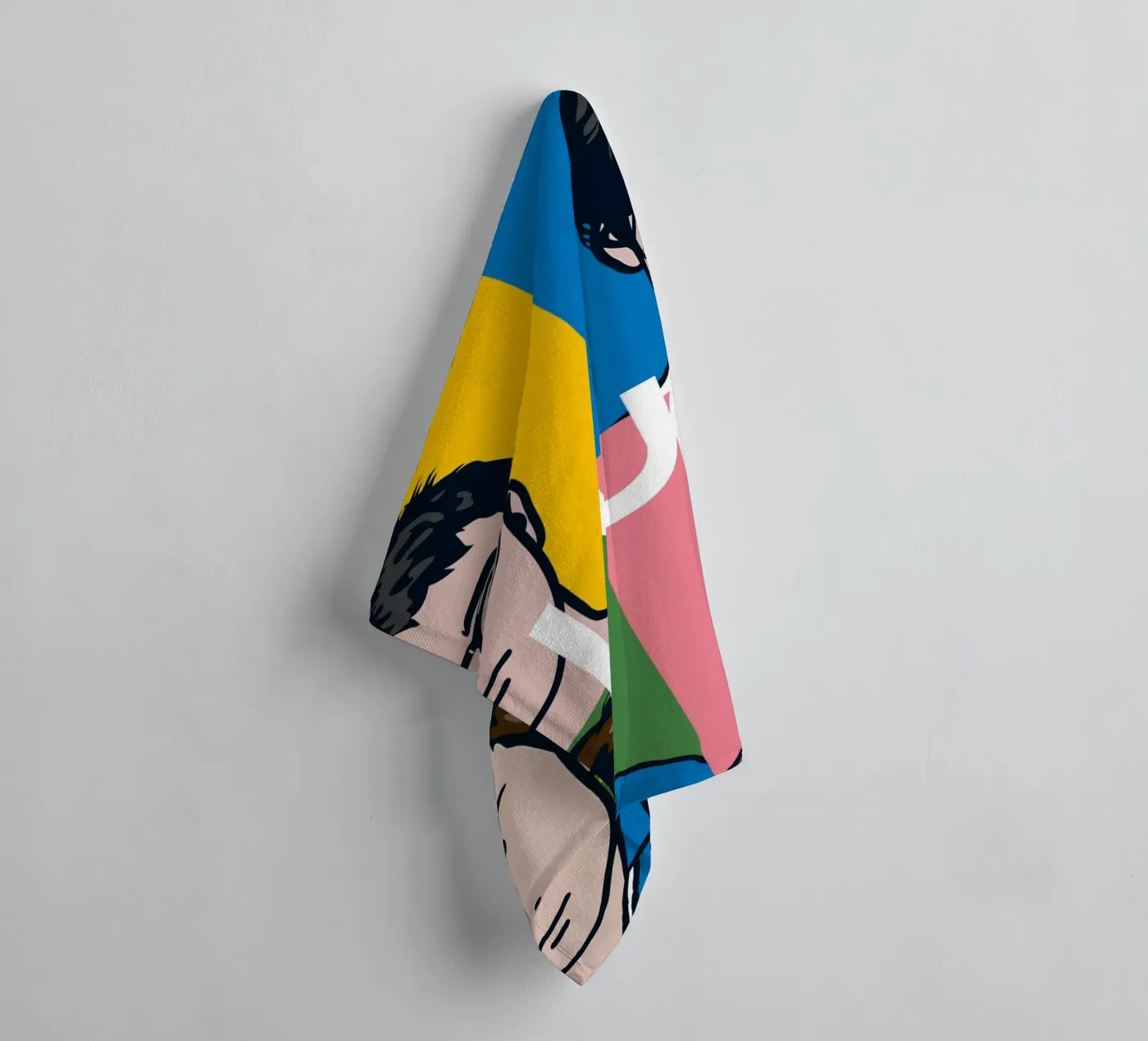 Blur towel by FKochStudio