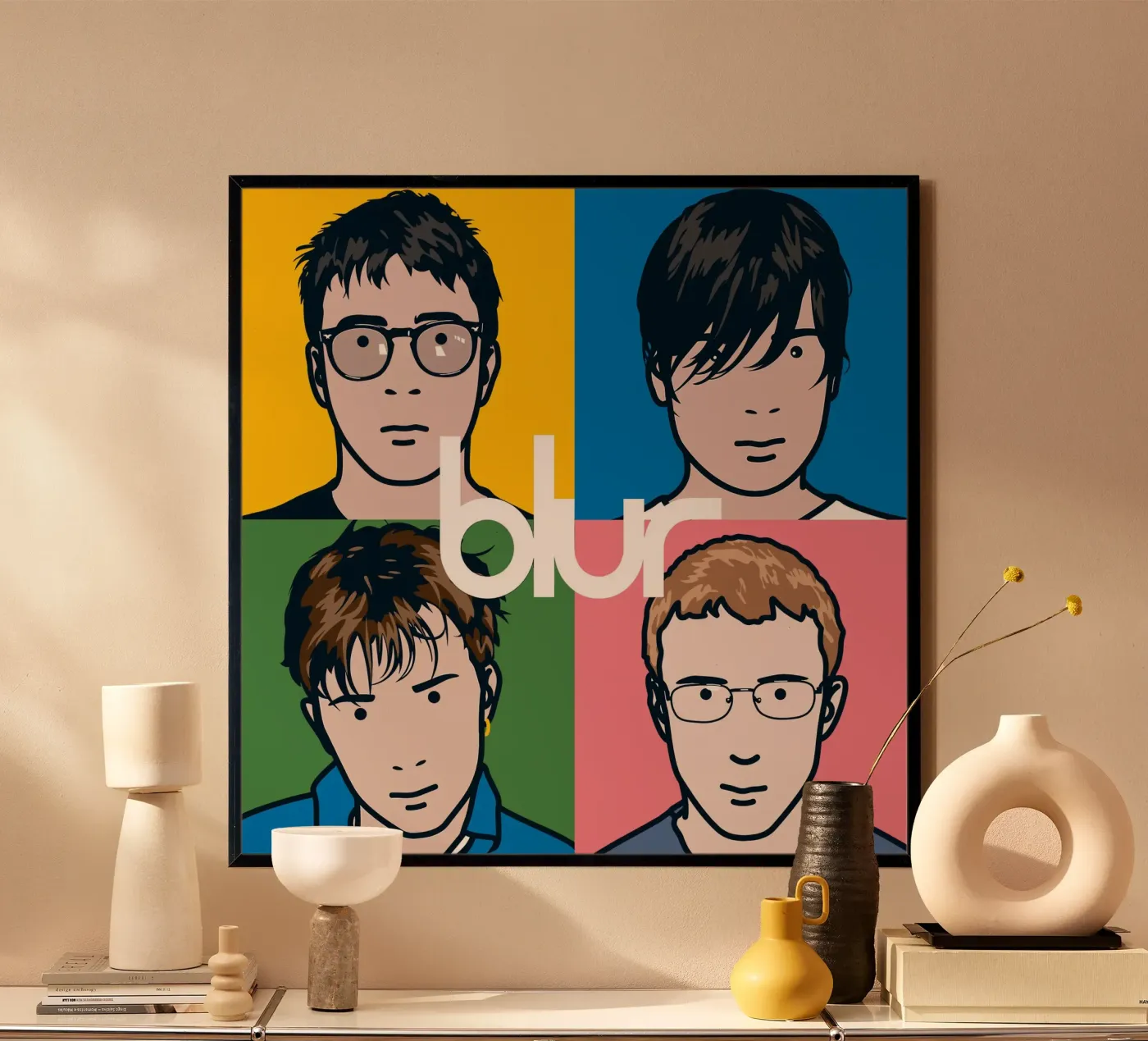 Blur poster da FKochStudio