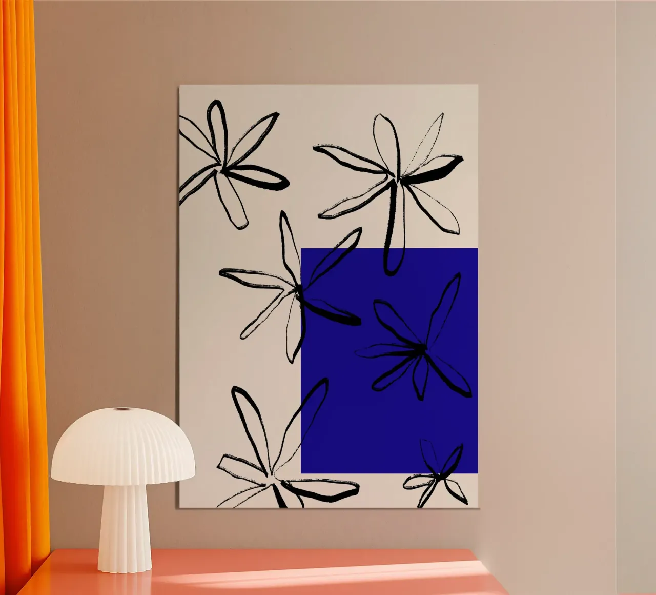 Blooming petals No 02 pannello forex da treechild