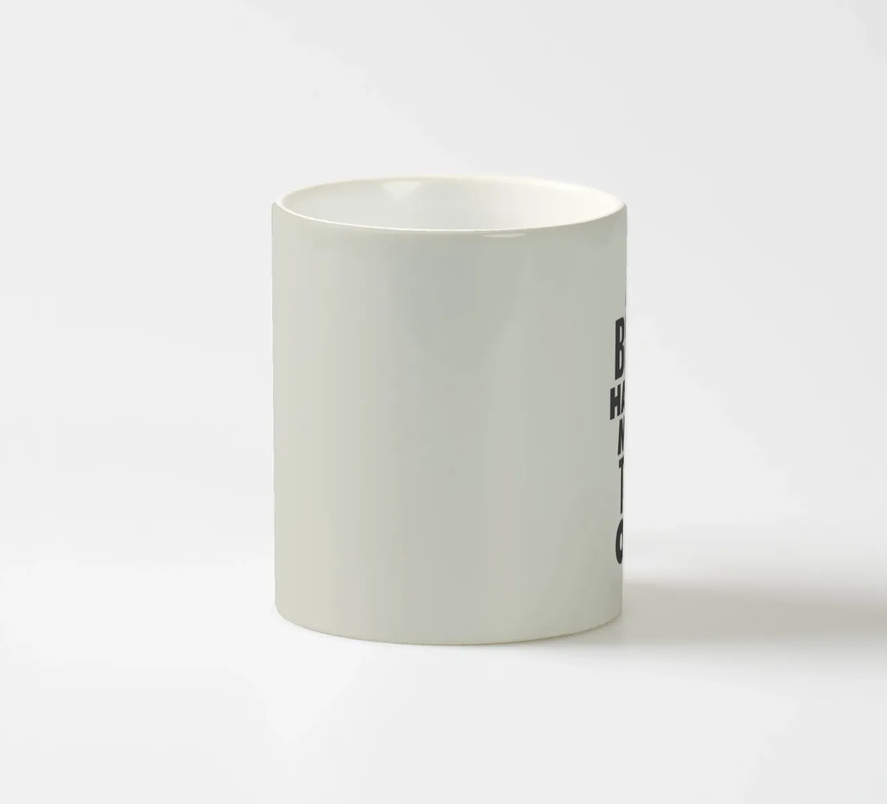 My Brain Has Too Many Tabs Open Typografie Druck in Grau Keramik Tasse von THE MOTIVATED TYPE