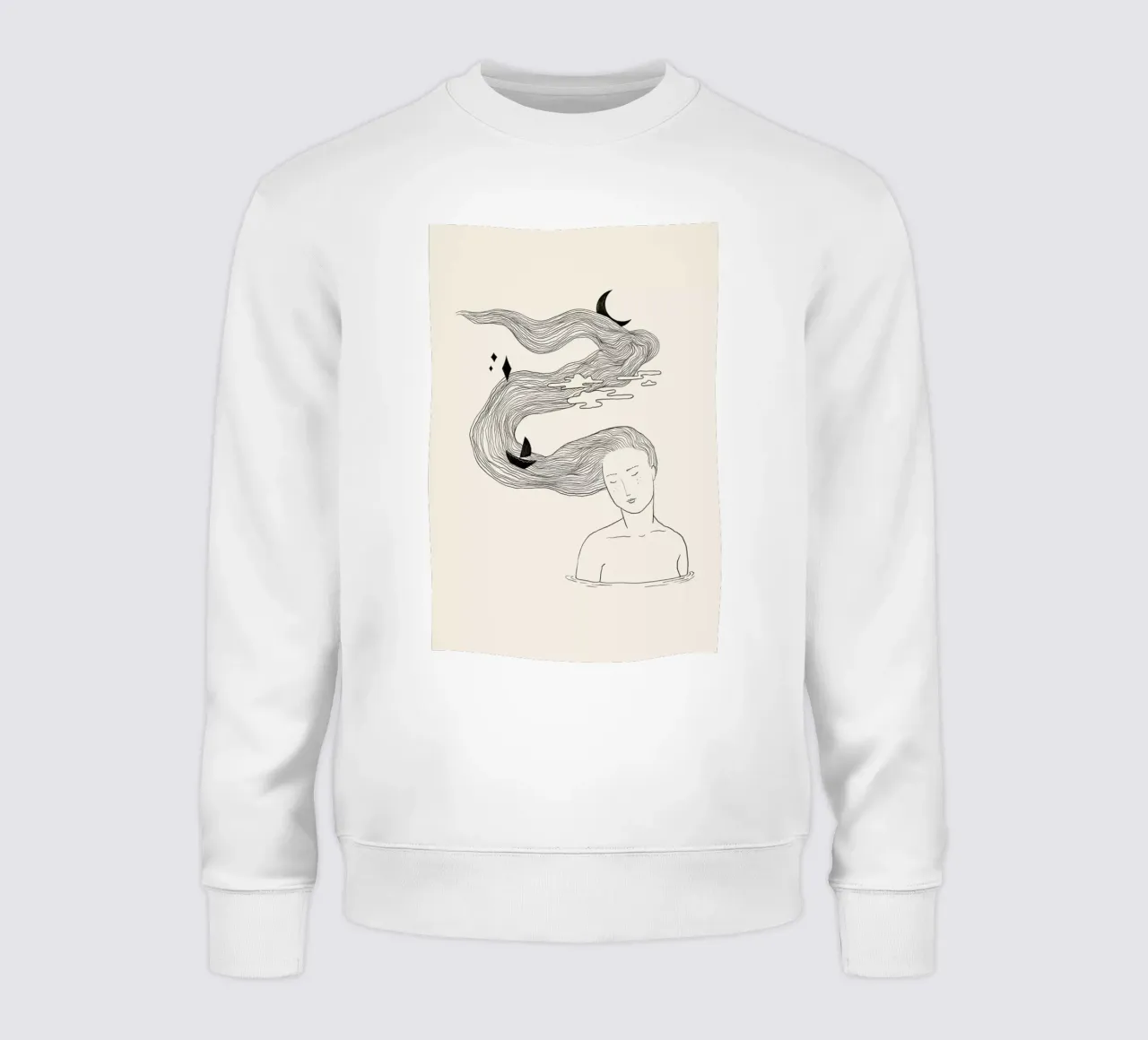 Drifting Off felpa da Graphite