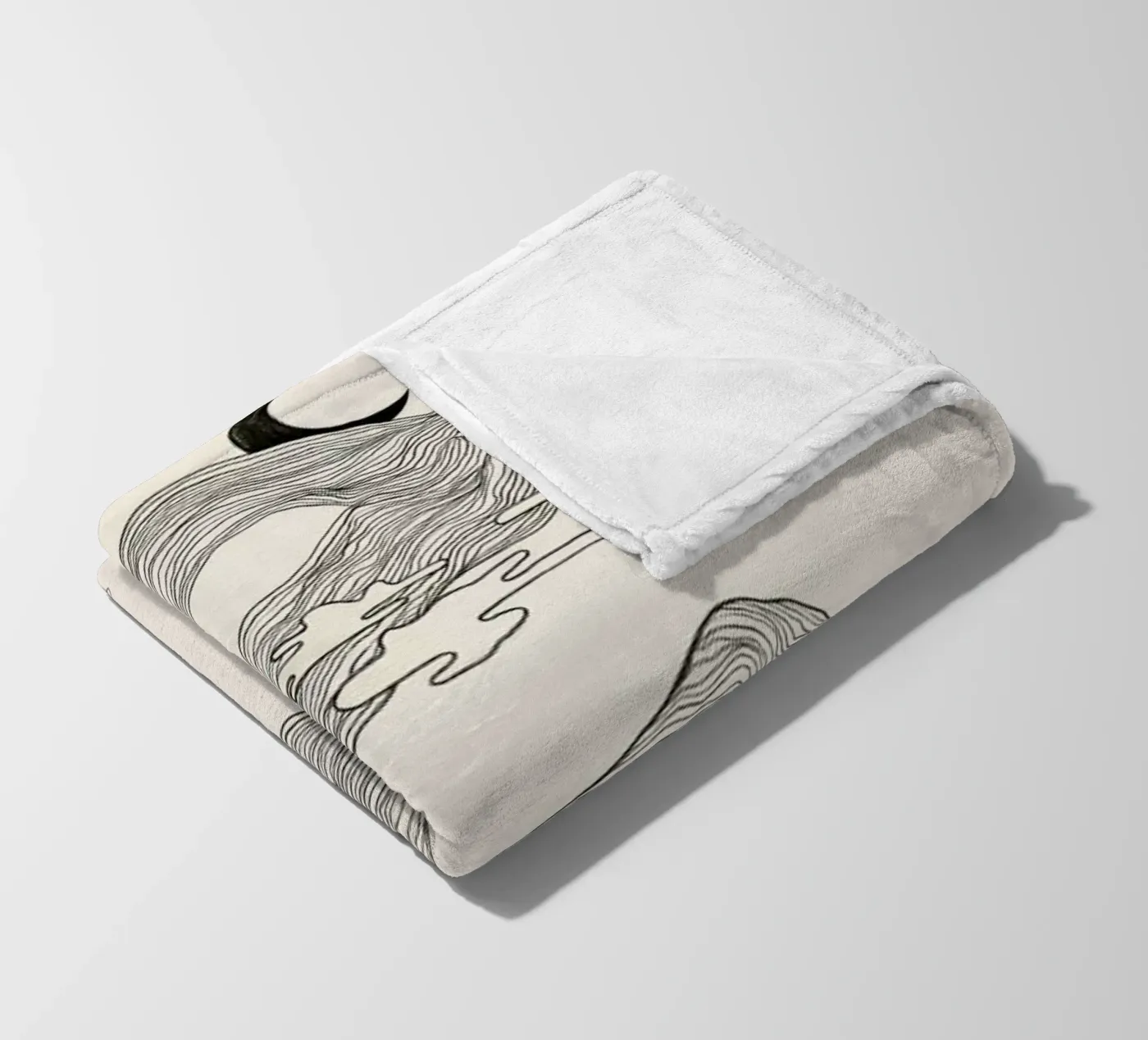 Drifting Off Fleecedecke von Graphite