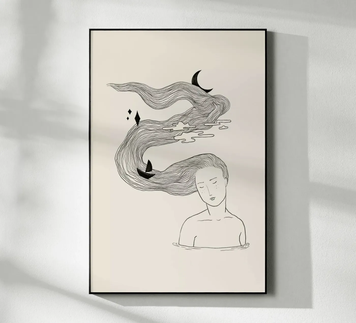 Drifting Off plexiglas de Graphite