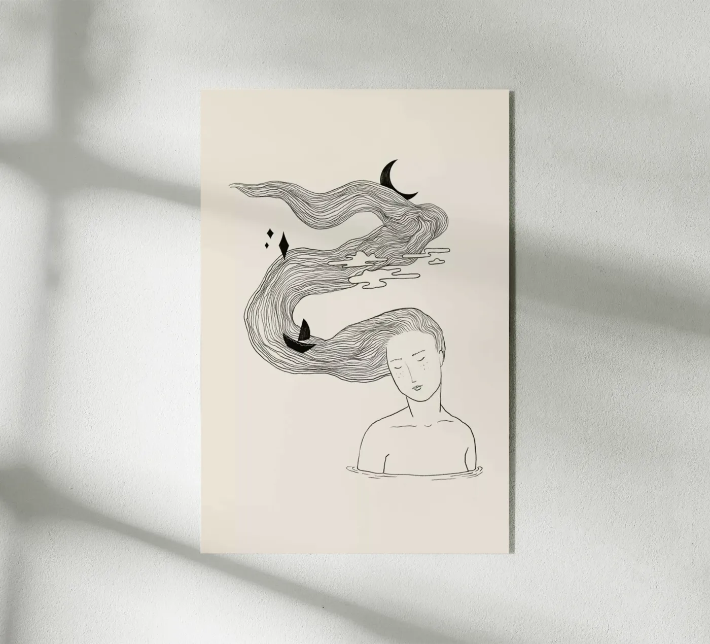 Drifting Off plexiglas de Graphite