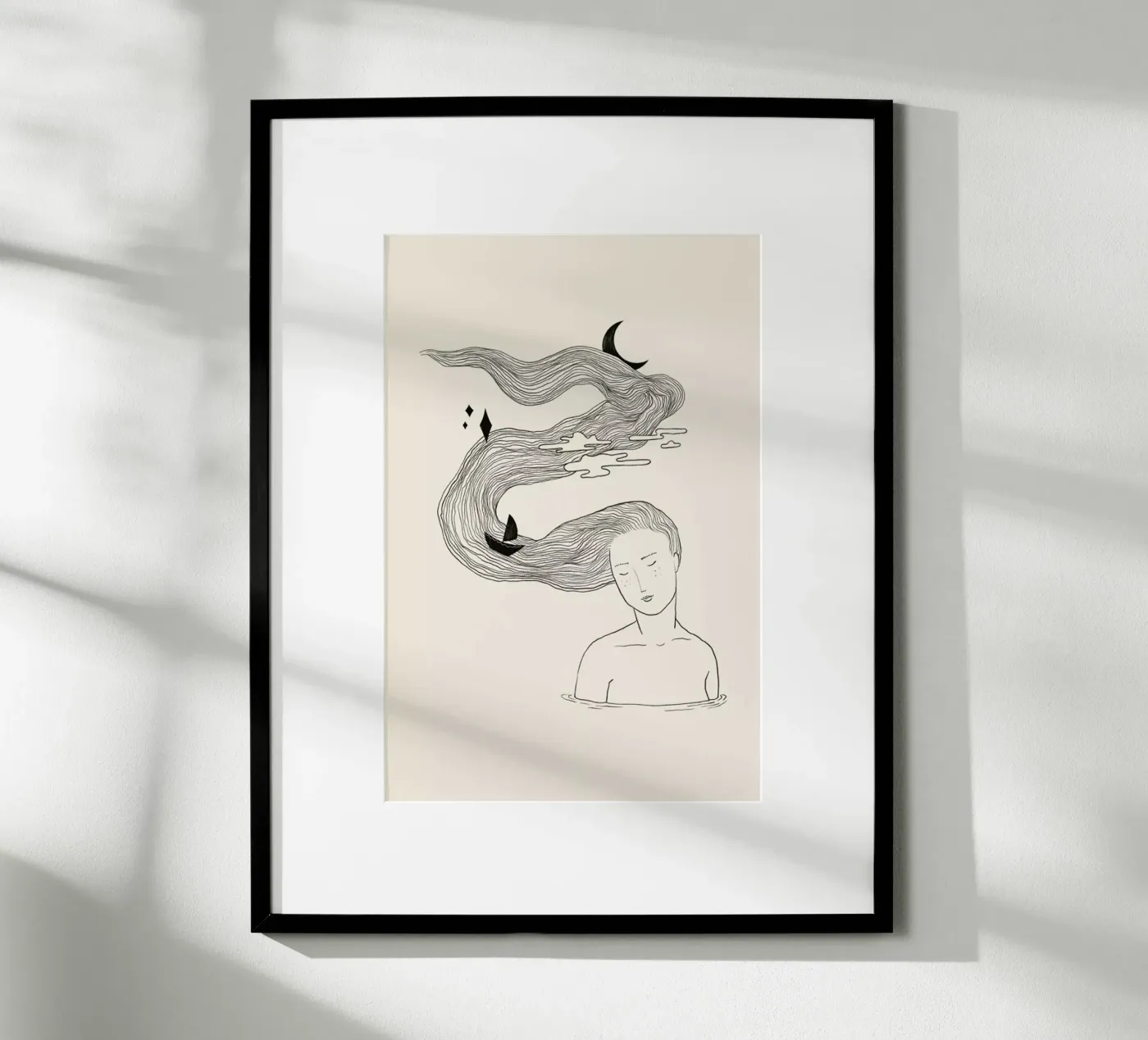 Drifting Off poster van Graphite