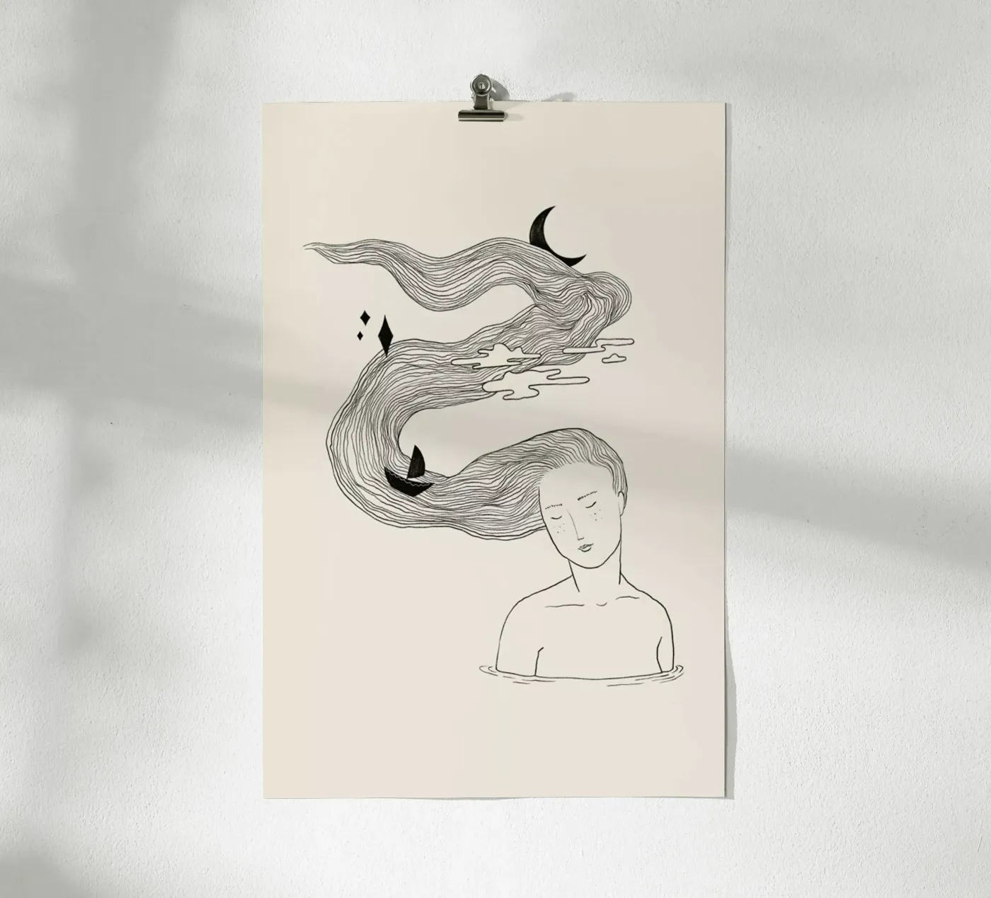 Drifting Off poster van Graphite