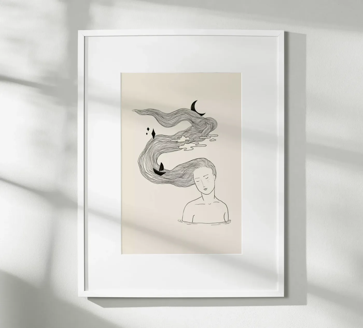 Drifting Off poster van Graphite