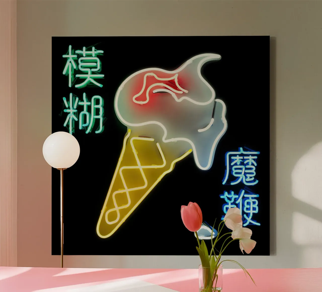 Blur The Magic Whip canvas by FKochStudio