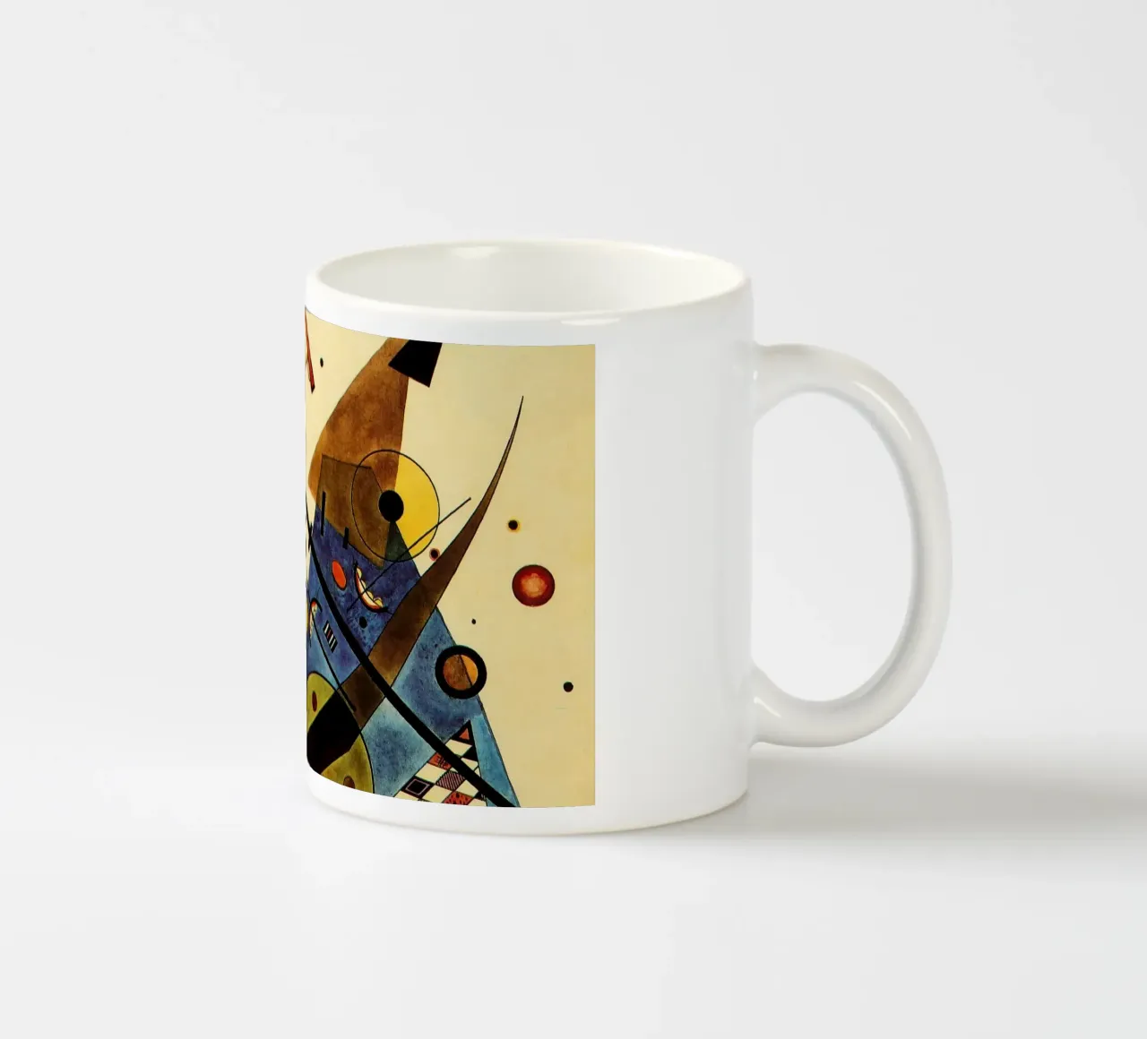 Wassily Kandinsky tazza in ceramica da Maegan
