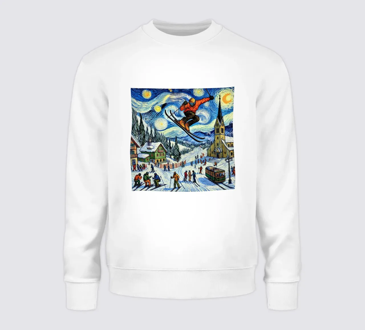 Apres Ski felpa da Vintage Van Gogh