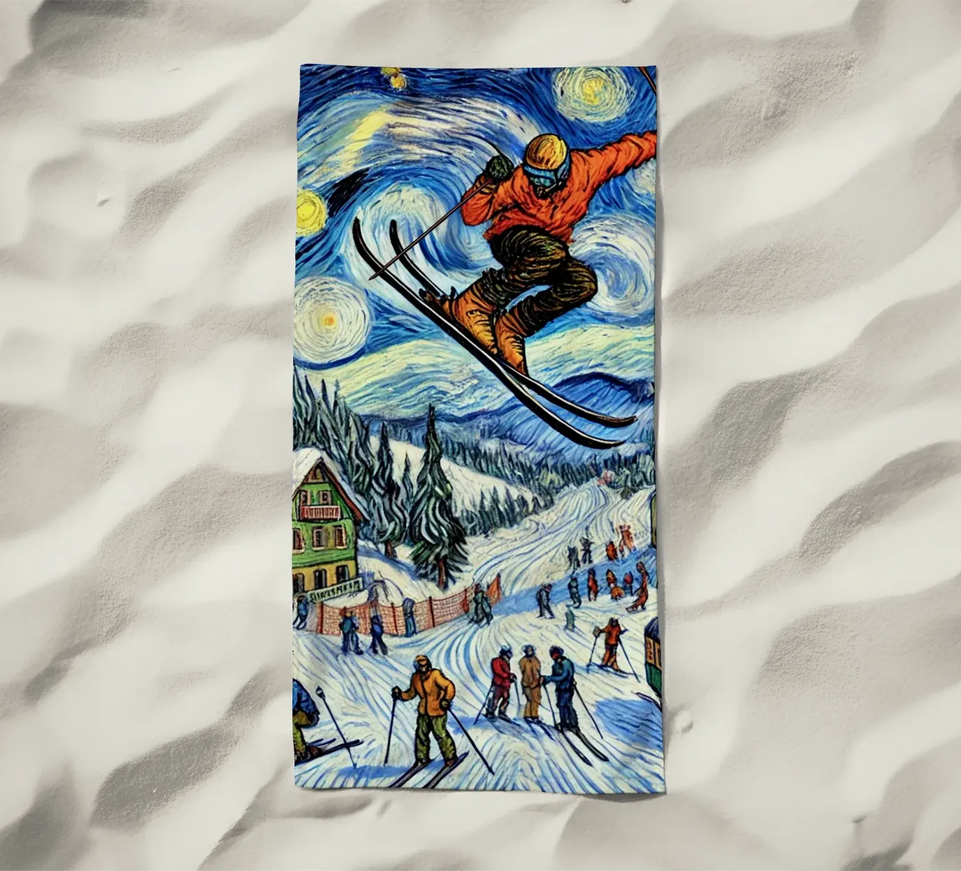 Apres Ski telo mare da Vintage Van Gogh