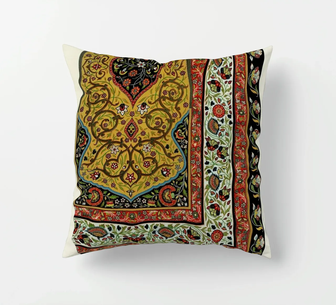 Racinet - Persian Ornamental Pattern II cuscino da Vintage by JUNIQE