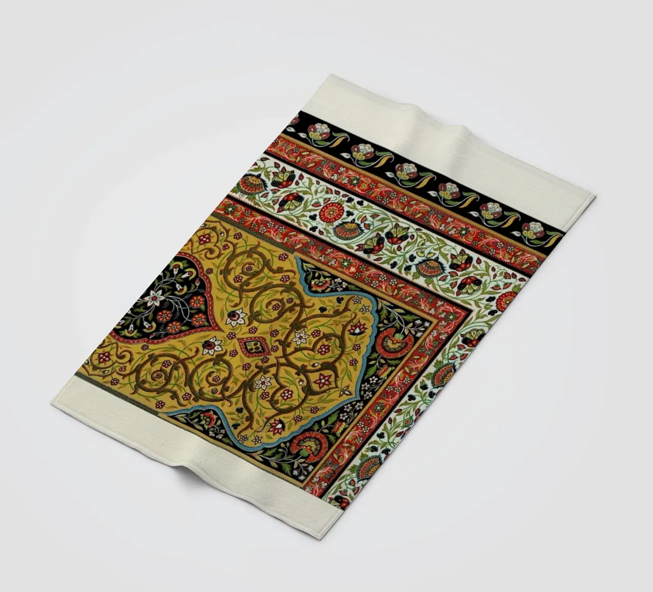 Racinet -  Persian Ornamental Pattern II coperta in pile da Vintage by JUNIQE