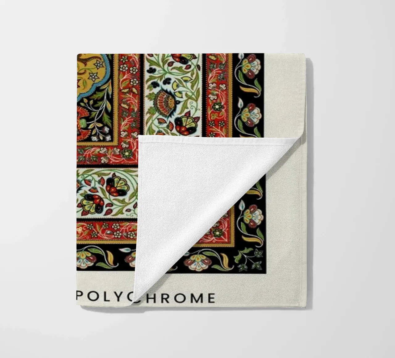 Racinet - Persian Ornamental Pattern II telo mare da Vintage by JUNIQE